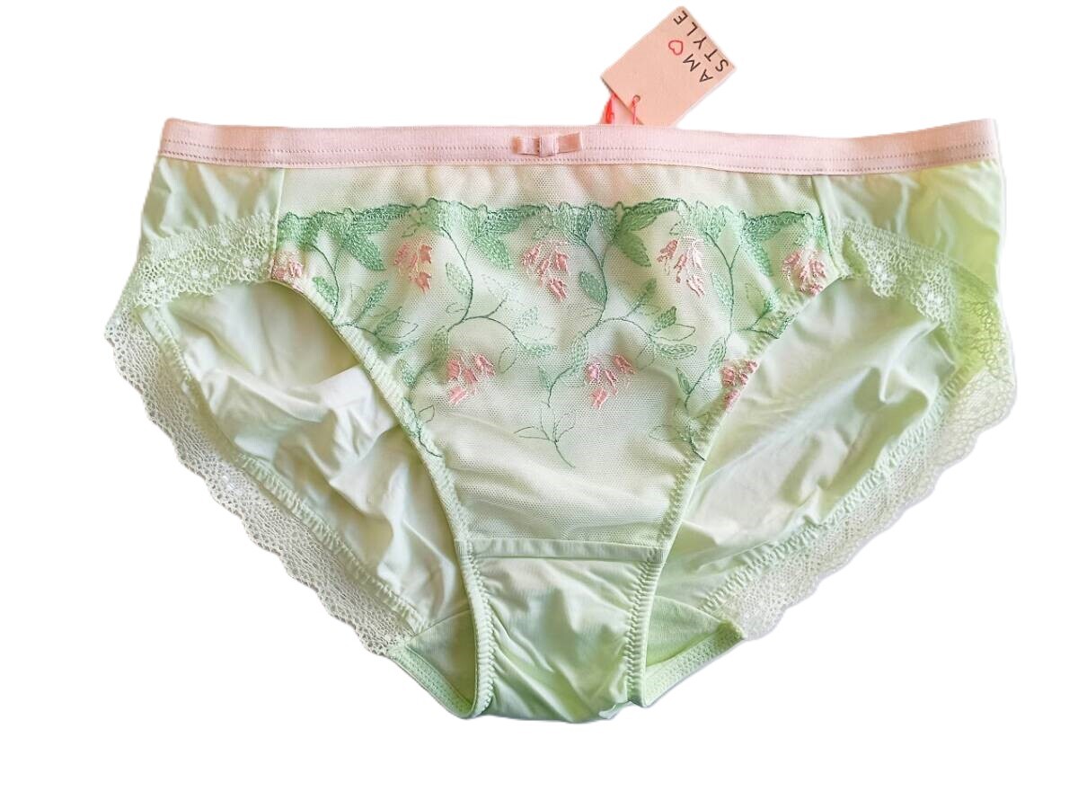 新品タグ付 トリンプ *Triumph* ワイルドステム Lサイズ レギュラーショーツ グリーン拍卖