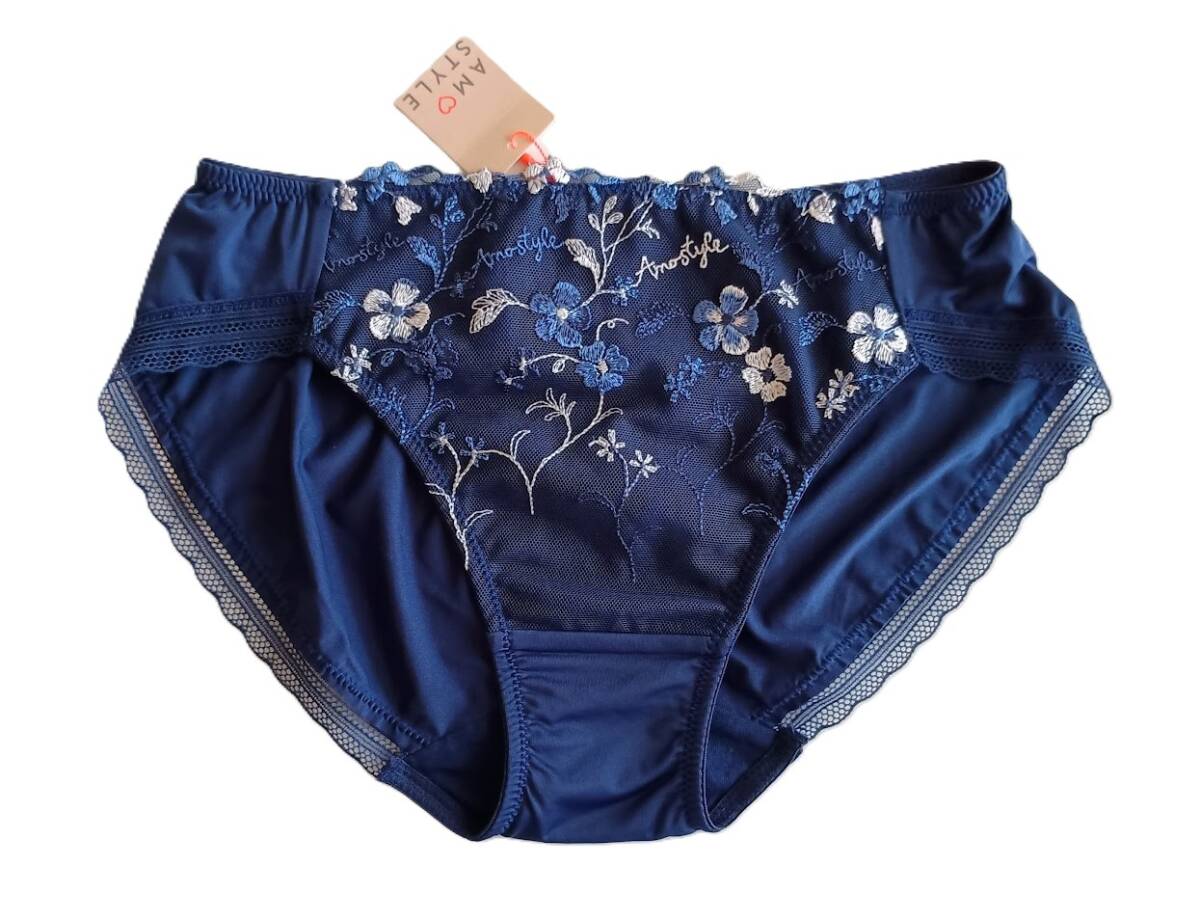 新品タグ付 トリンプ *Triumph* レギュラーショーツ Mサイズ ネイビー拍卖