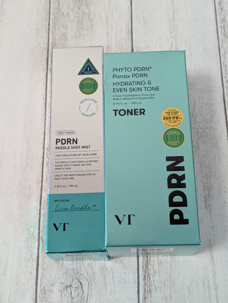 新品未開封 VT PDRNトナー リードルショットPDRNミスト 発光 保湿 ツヤ シャバシャバ系拍卖
