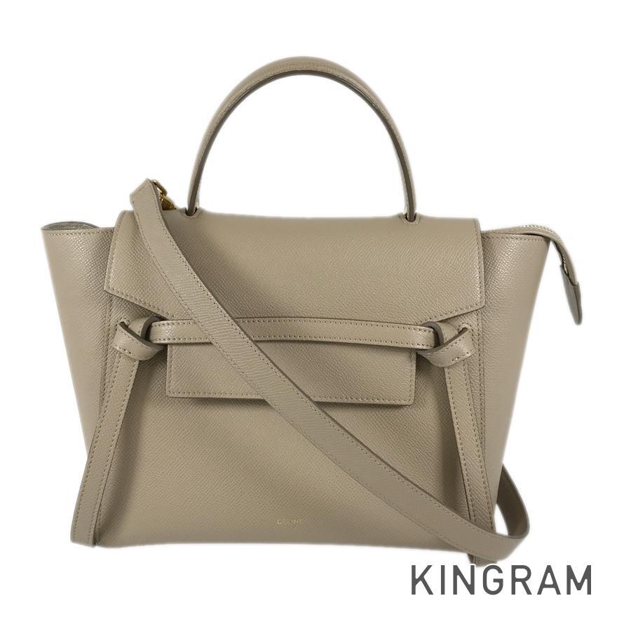 セリーヌ ベルトバッグ マイクロ ハンドバッグ ftj【中古】拍卖