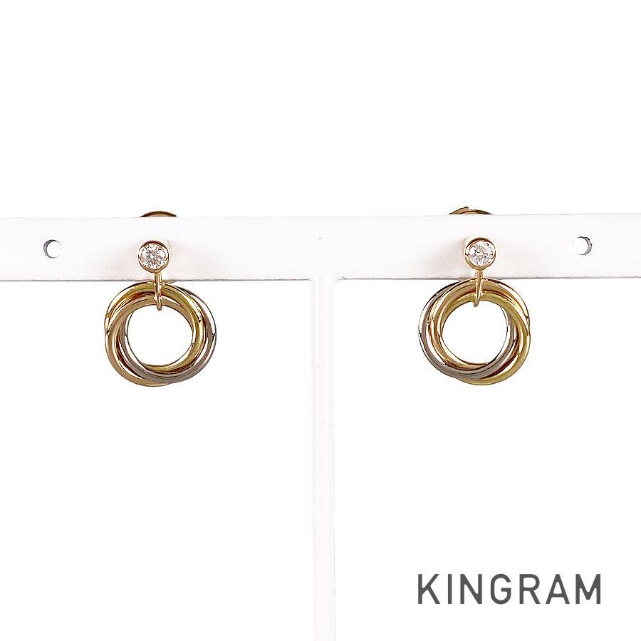 カルティエ トリニティ ピアス sss【中古】拍卖