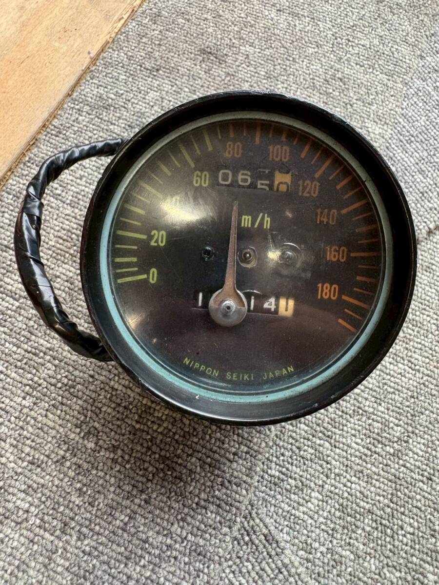 お宝出品当時物カワサキ350SS初期マッハ国内メーター要オーバーホール拍卖