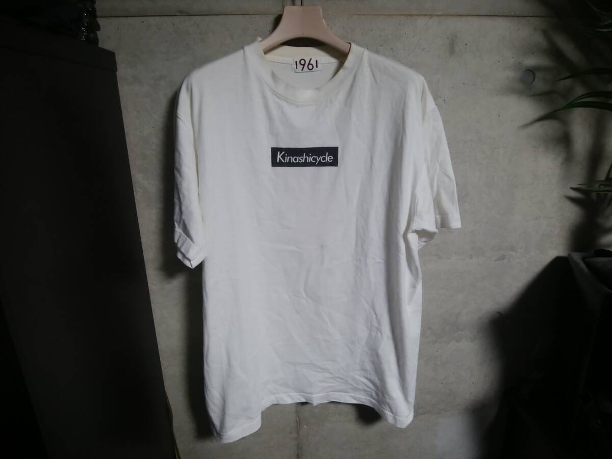 【木梨サイクル】TシャツL ボックスロゴプリント入り 「とんねるず」木梨憲武さんの実家が営む自転車店が手掛けるファッションブランド拍卖