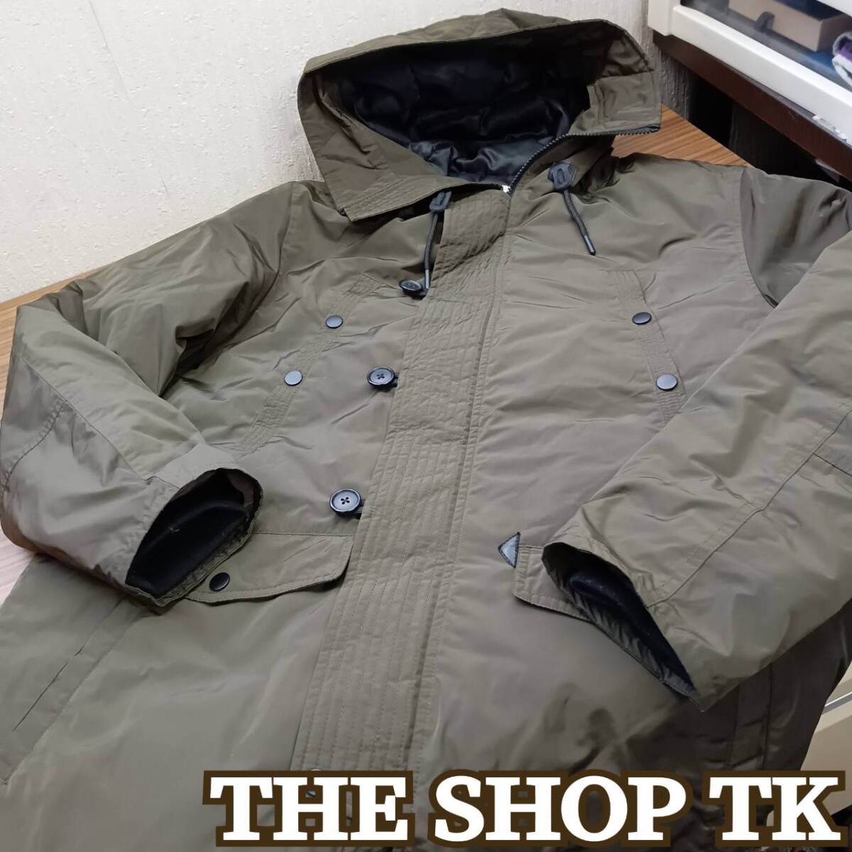 THE SHOP TK ◆マウンテン ジャンパー Lサイズ オリーブグリーン ◆ タケオ キクチ ◆ メンズ 防寒ジャンパー アウター拍卖