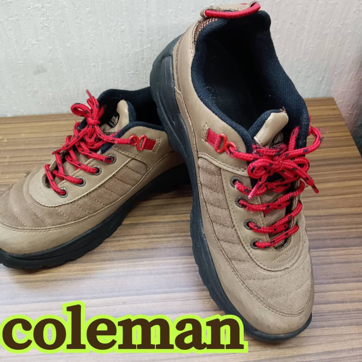 靴 ◆ Coleman ◆ ウオーキングシューズ 26cm コーヒーブラウン 系 ◆ コールマン ◆ メンズ シューズ拍卖