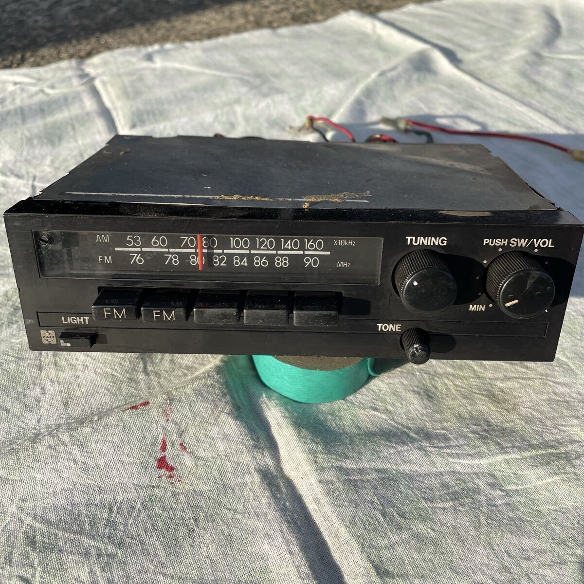 カーステレオ ラジオ AM FM National AE86等 旧車拍卖