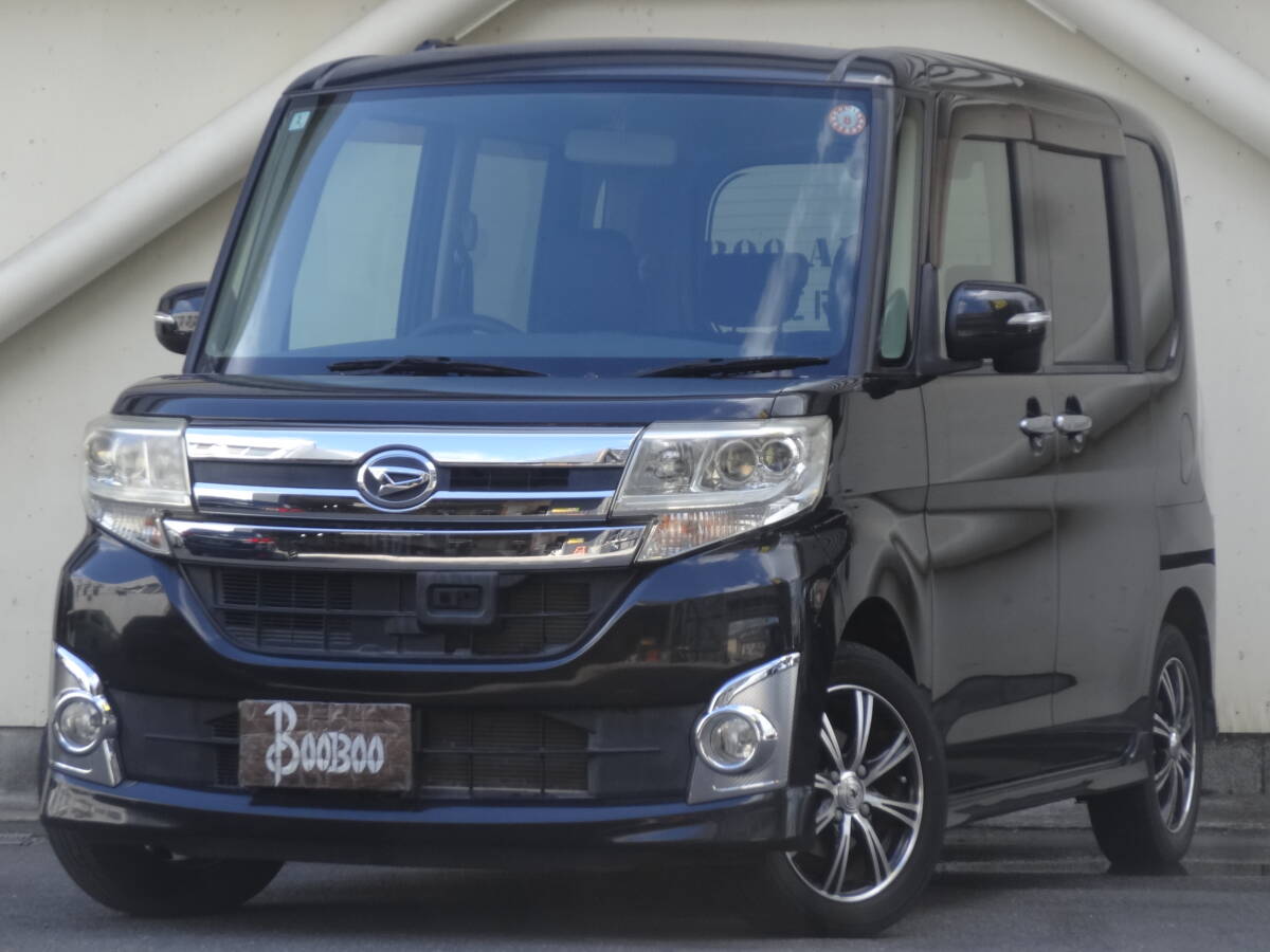 ◆修歴無!低走2.9万㌔【タントカスタム】上級『カスタムX SA』衝突被害軽減ブレーキ/左側Pスラ/スマートキー/プッシュスタート/Fフォグ◆拍卖