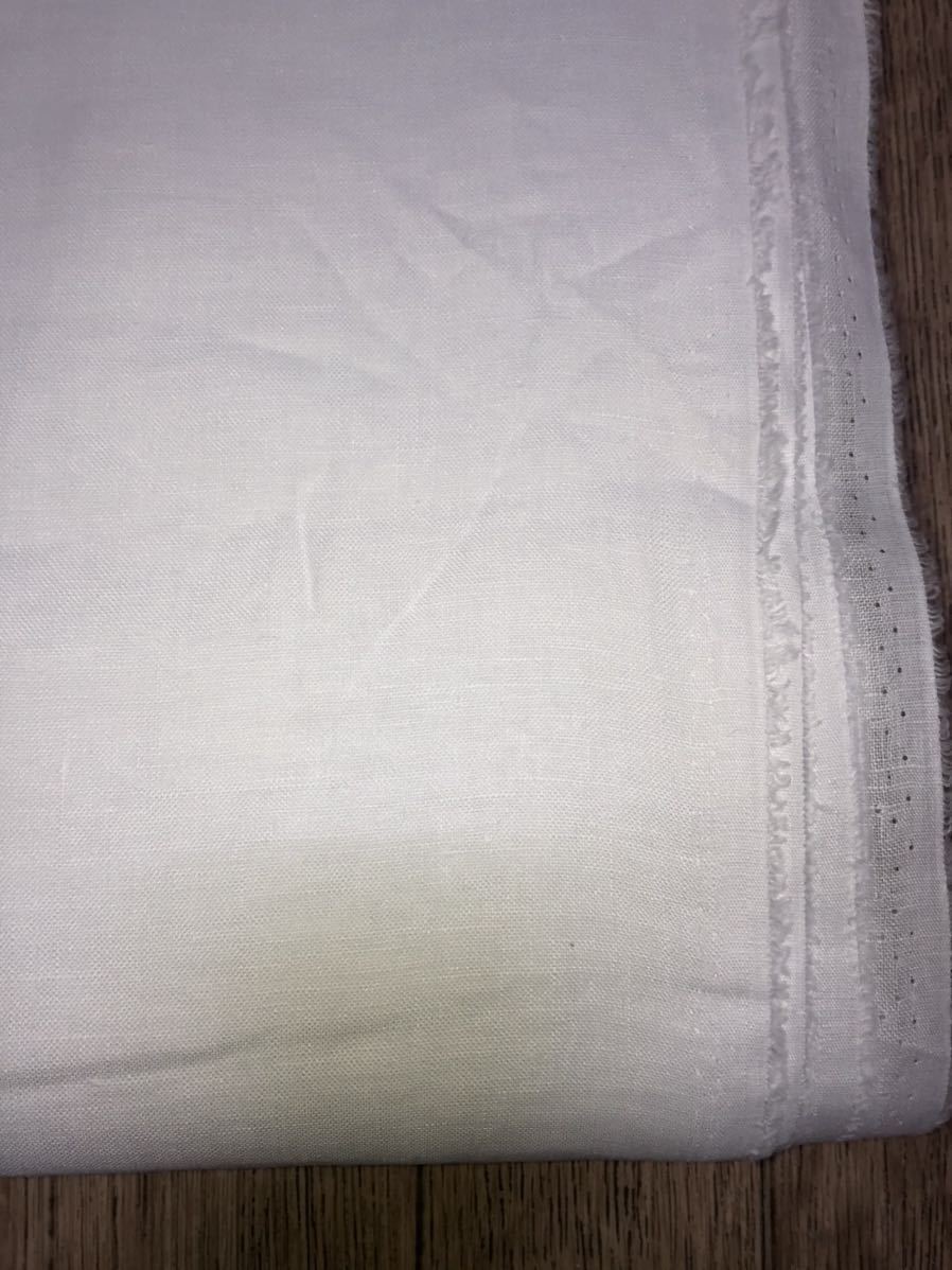 Libeco 60リネン ホワイト 4M リベコ拍卖