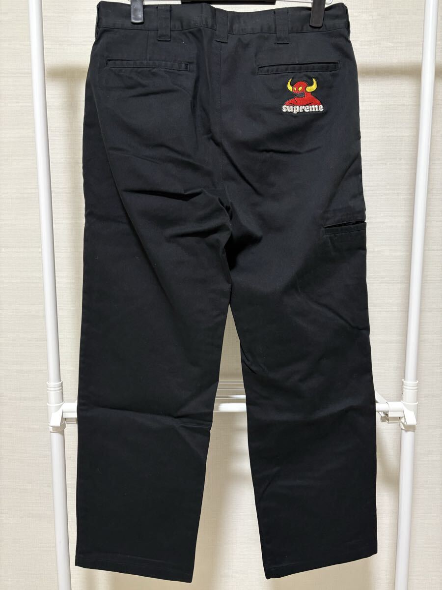 SUPREME ワークパンツ 32inch ブラック拍卖