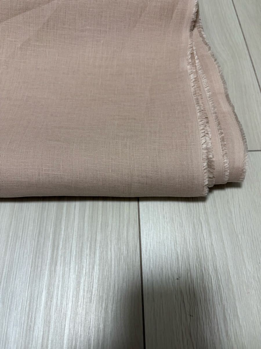 Libeco 60リネン ヴィンテージピンク 3M リベコ拍卖