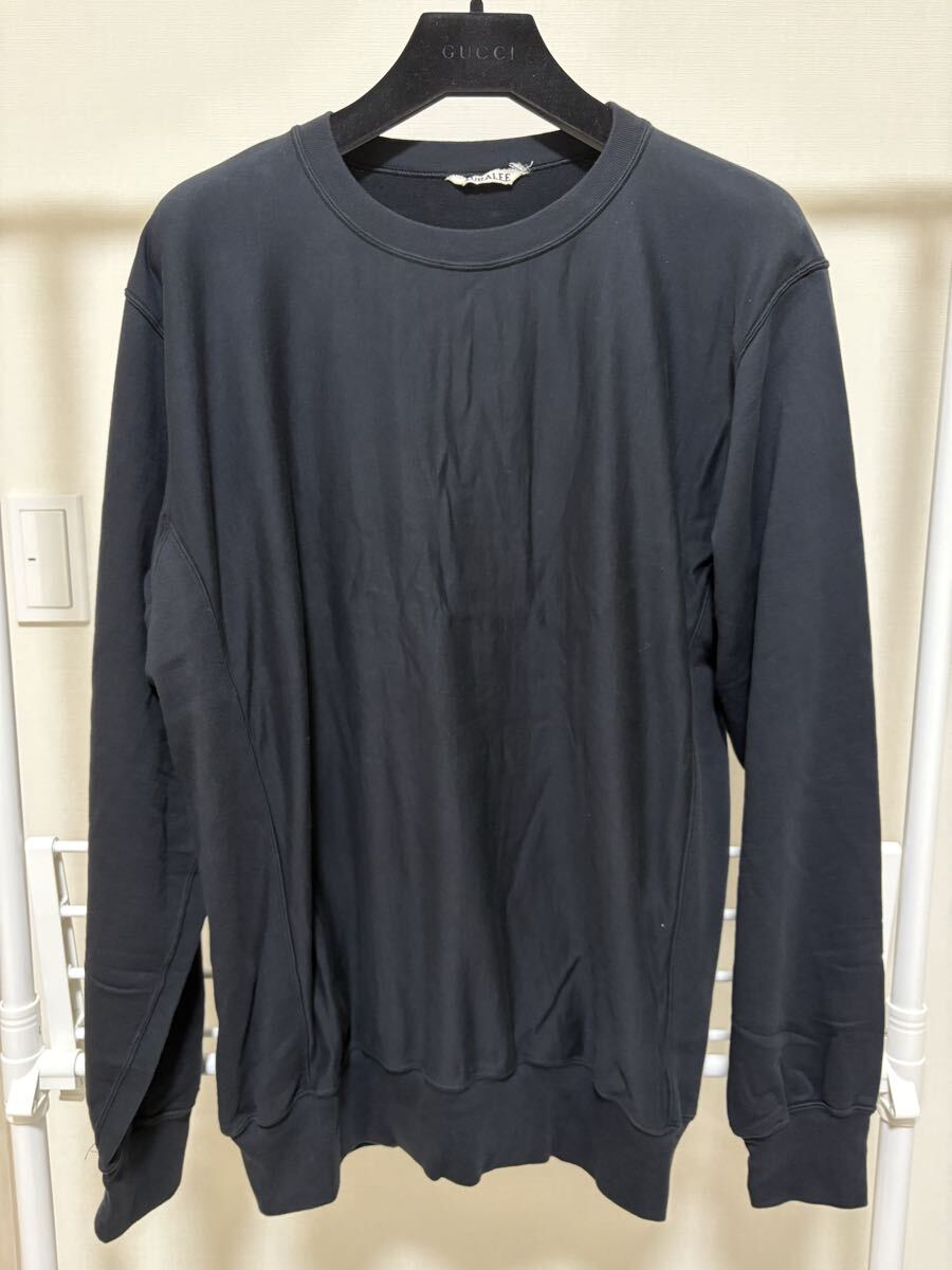 auralee SUPER HIGH GAUGE SWEAT P/O 5拍卖