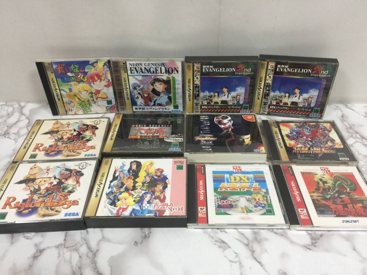 SEGA セガ セガサターン ソフト 12点セット まとめ エヴァ スパロボ 他 A6.3拍卖