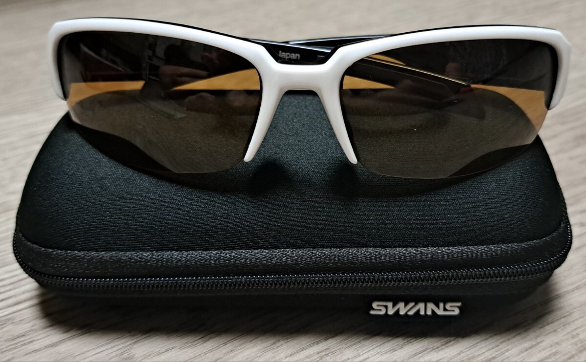 ★SWANS★サングラス★ゴルフ★スポーツ★UVカット★偏光レンズ★スモーク★GW-3701★拍卖
