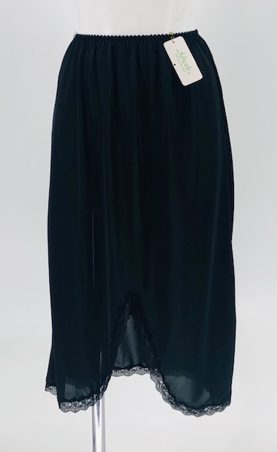 ★ペチコート★L-70★ブラック★日本製★pclb322拍卖