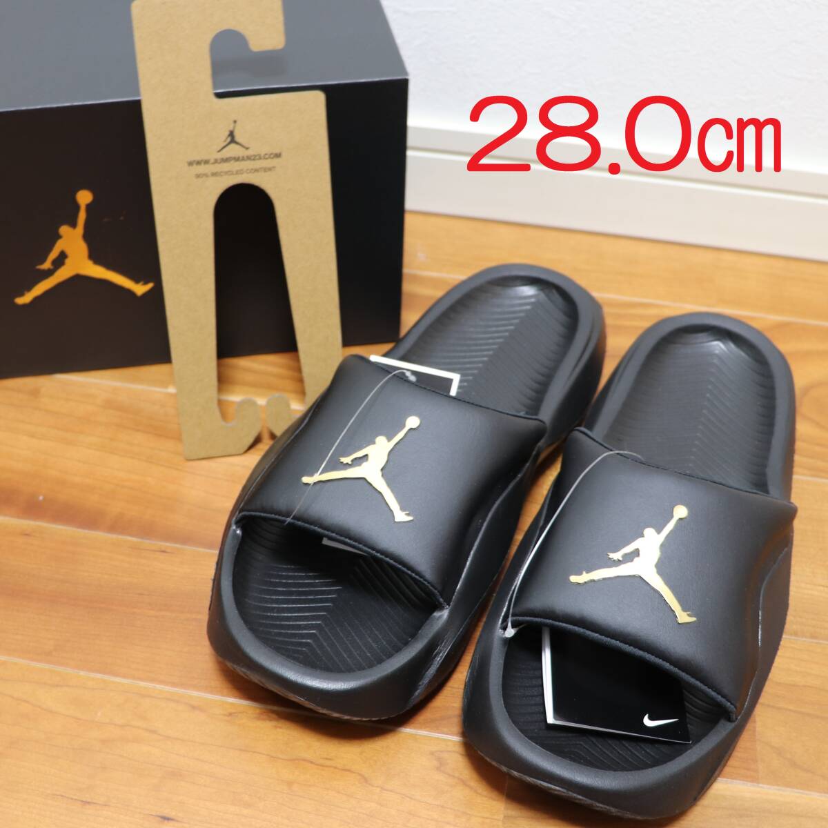 ☆新品 激安 28.0cm NIKE ナイキ JORDAN ジョーダン スポーツ シャワー サンダル 黒 HF3263 007☆★★拍卖