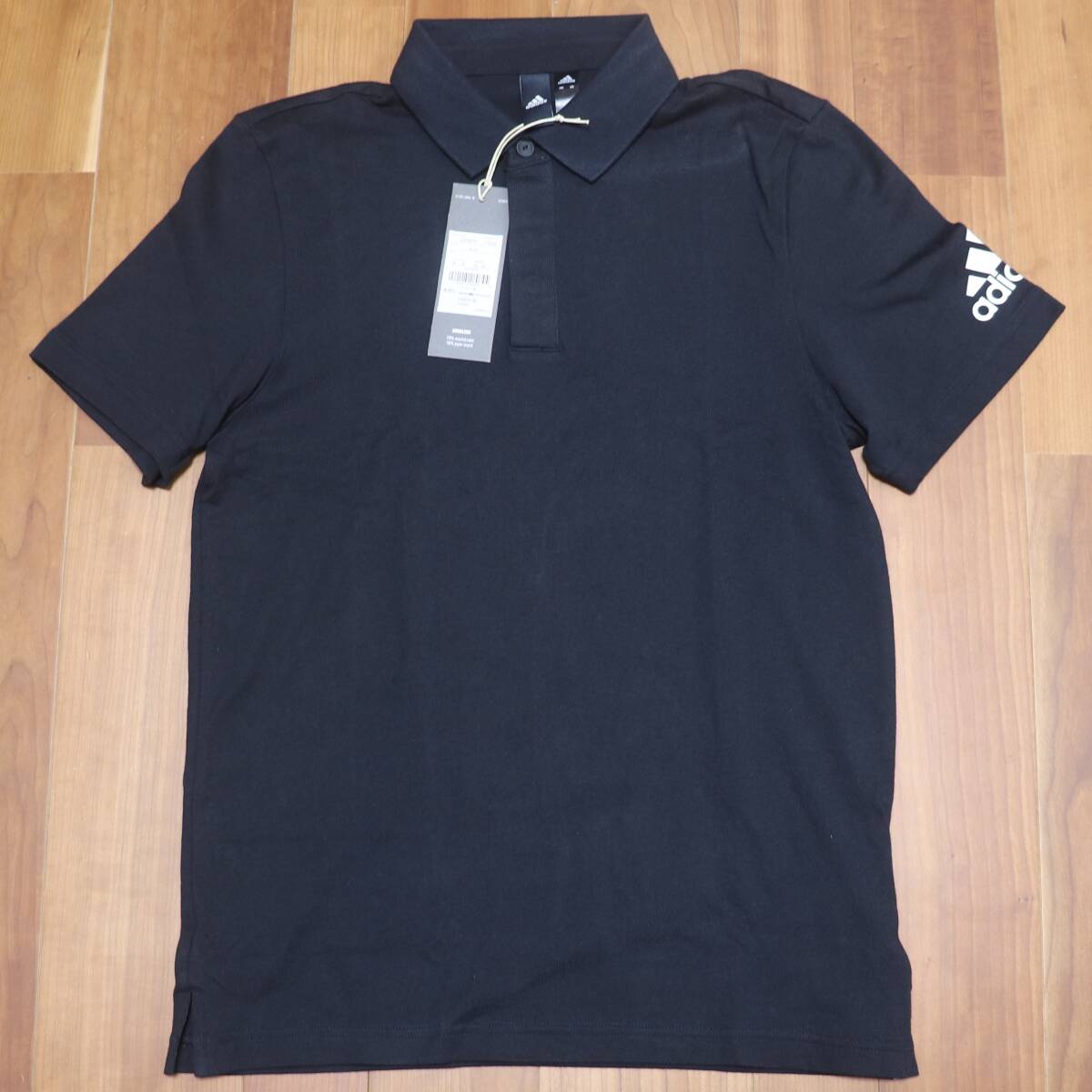 ★新品 4389円 adidas アディダス(S)半袖 ポロシャツ 黒 DT9911★☆★★★★拍卖