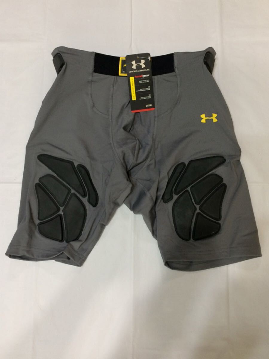 未使用 アンダーアーマー アメフト パット付 フルガードル XXLサイズ UNDER ARMOUR プロテクター スパッツ コンプレッション 送料無料拍卖