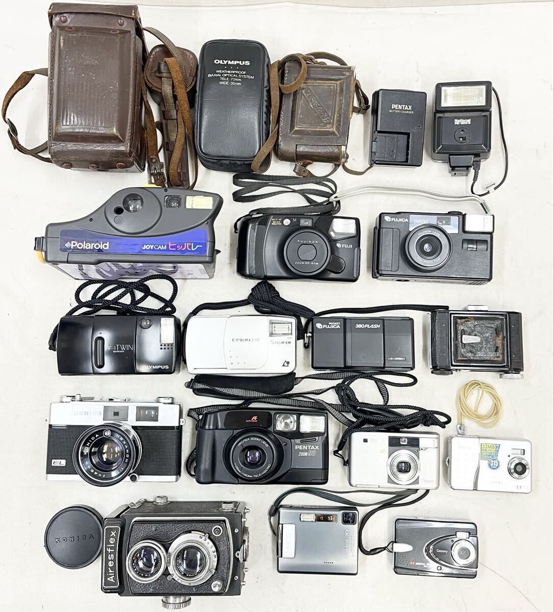 FN17369V Konica MINOLTA 六桜社 Airesflex PENTAX FUJICA カメラ フィルムカメラ コンパクトカメラ デジタルカメラ デジカメ まとめ売り拍卖