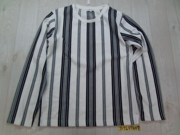 Growth by Grail グロースバイグレイル メンズ ストライプ カットソー M 白黒拍卖