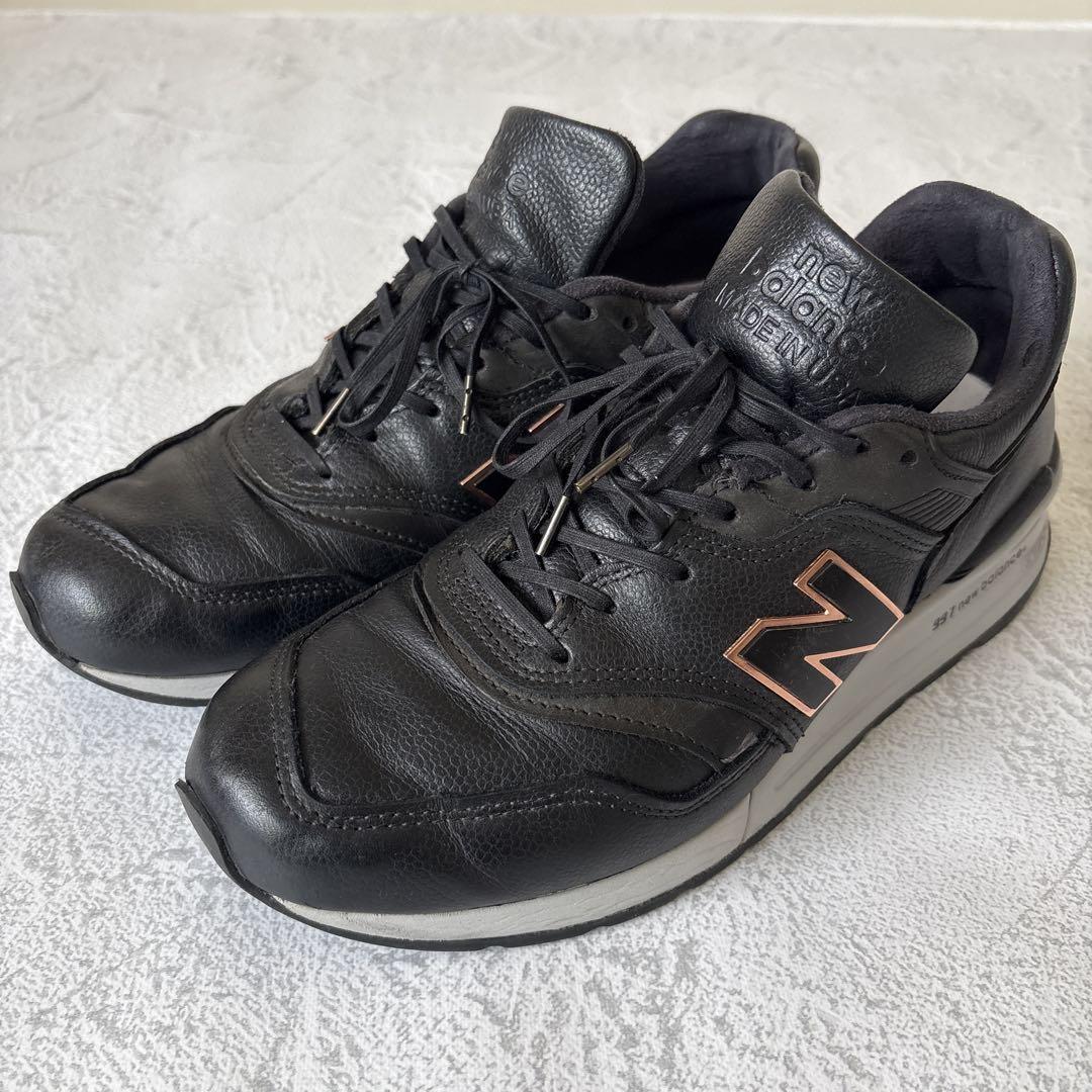 25.5cm:ニューバランス M997 PAF 米国製 ホーウィンレザー 美品拍卖