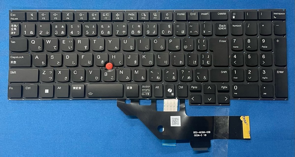 純正 新品 Lenovo ThinkPad E16 Gen 2 等用 バックライト付き日本語キーボード SN21P41348拍卖