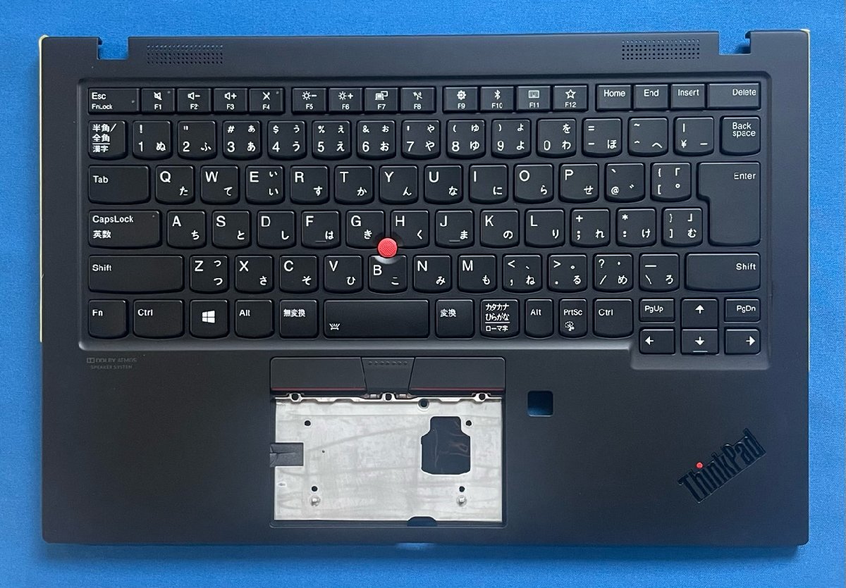 キーボード+パームレストセット 純正新品 Lenovo Thinkpad X1 Carbon Gen7用 SN20W73715 国内発送拍卖