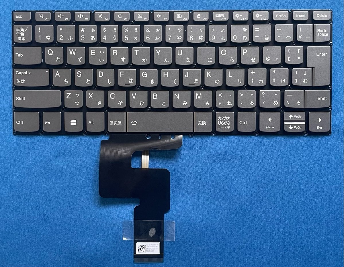 純正 新品 Lenovo Ideapad 5 14ITL05 等用 SN20S74027 バックライト付き日本語キーボード拍卖