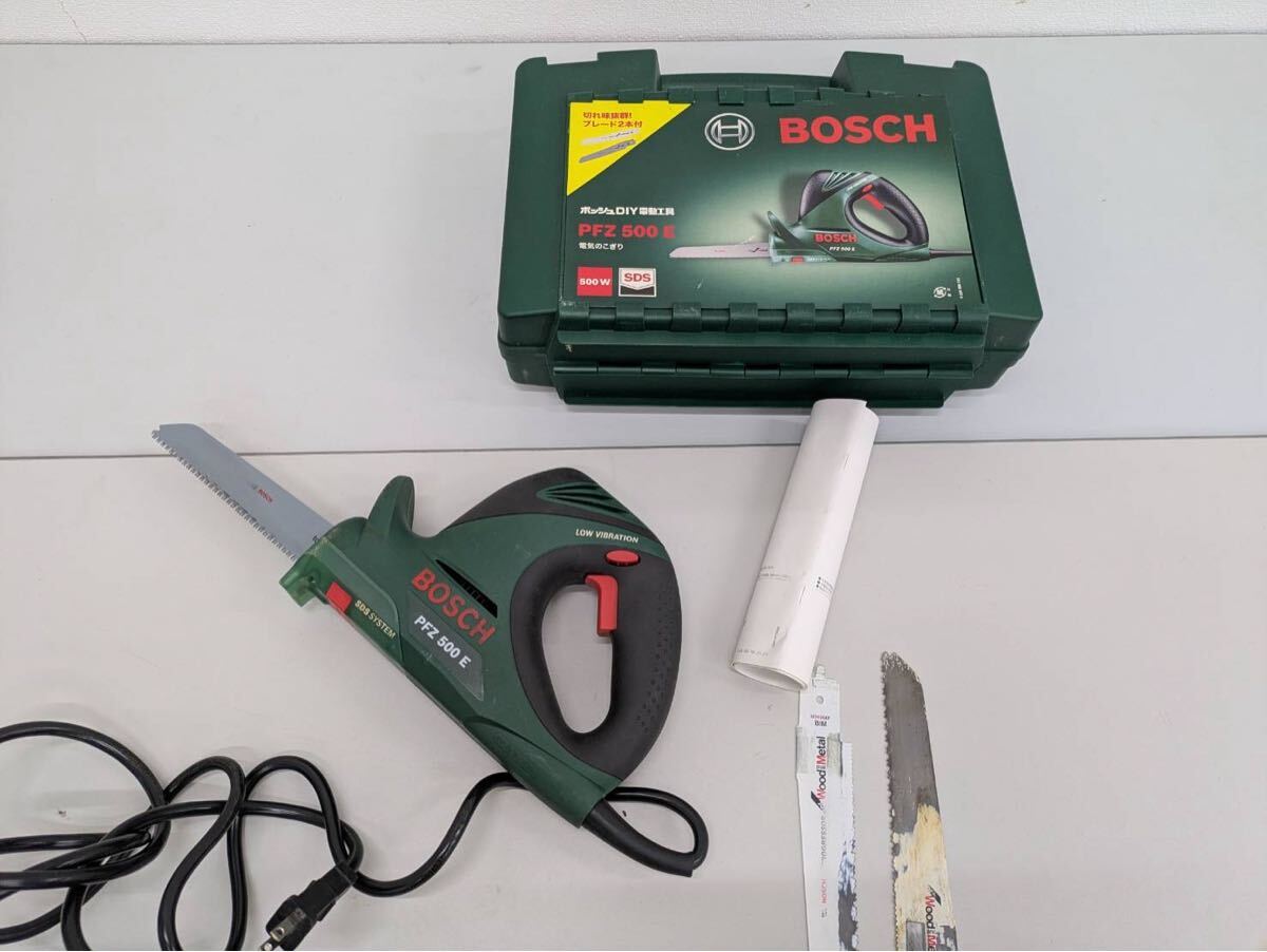 M0710y2209 BOSCH ボッシュ 電気ノコギリ PFZ500E ※同梱不可※拍卖