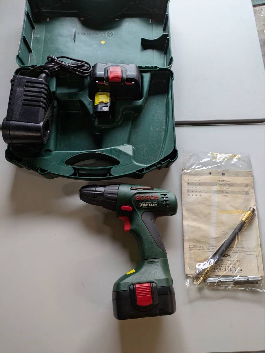 M0710y2207 BOSCH ボッシュ PSR 1440/B バッテリードライバードリル ※同梱不可※拍卖