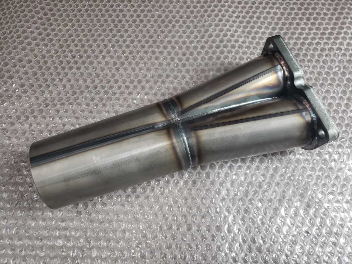 L6L型 タコ足 Y型サポート スチール製 60ΦW→76.3ΦS s30 ハコスカ s130 GC110 ジャパン c130ローレル GC10 トラスト ファクター拍卖