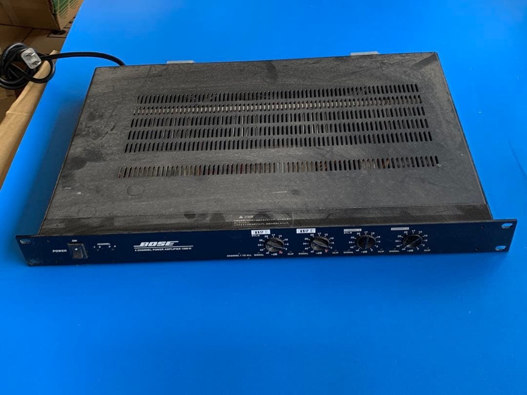 ③ BOSE ボーズ プロフェッショナル パワーアンプ 1200VI 動作品拍卖