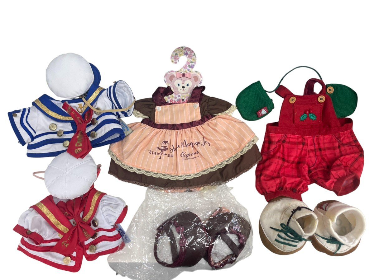 ダッフィー シェリーメイ コスチューム セット マリン セーラー She Brings Joy クリスマス 衣装 洋服 靴付き Disney ディズニーシー拍卖