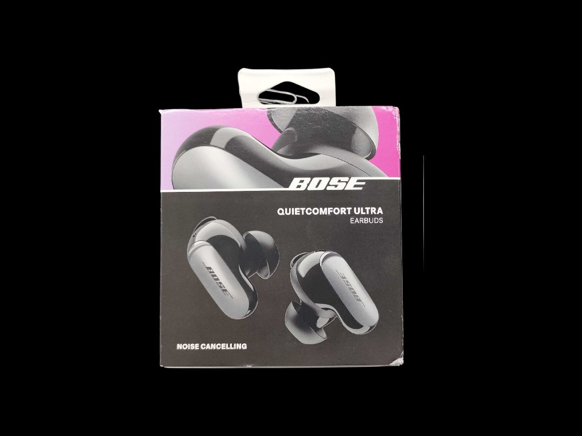 新品 BOSE QuietComfort Ultra Earbuds ブラック ノイズキャンセリング Bluetooth ワイヤレスイヤホン QC Ultra 新型拍卖