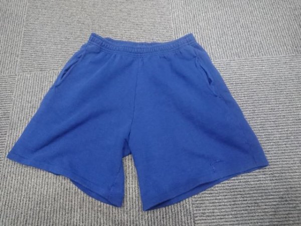 ★☆USA製 FRUIT OF THE LOOM フルーツオブザルーム スエット ショートパンツ ネイビー L アメリカ製 ☆★拍卖