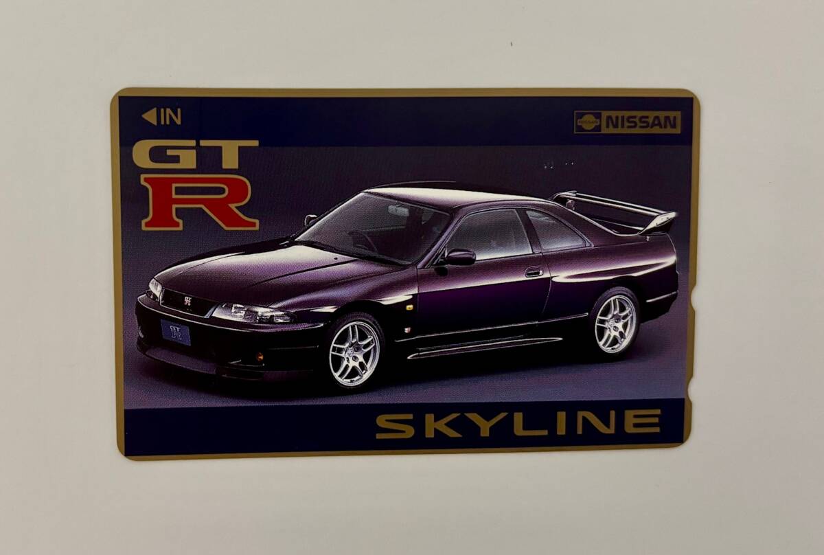 【送料込み】★未使用★日産 SKYLINE スカイライン GTR テレホンカード 50度数拍卖