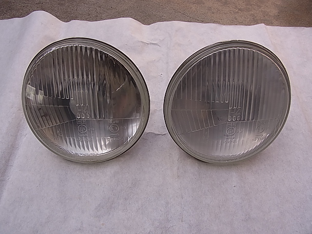 絶版希少!! NA6CE NA8C ユーノス ロードスター SA22C サバンナ RX-7 BOSCH ポジション 付 H4 ヘッドライト フラット レンズ 180㎜ 左右拍卖