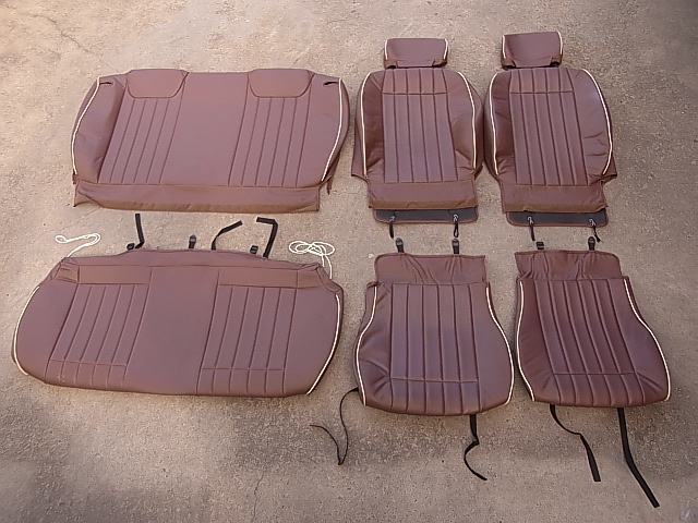 希少!! L700S L710S ミラ ジーノ 後期 さくらオート SKR Clazzio クラッツィオ フル シートカバー ブラウン PVC レザー拍卖