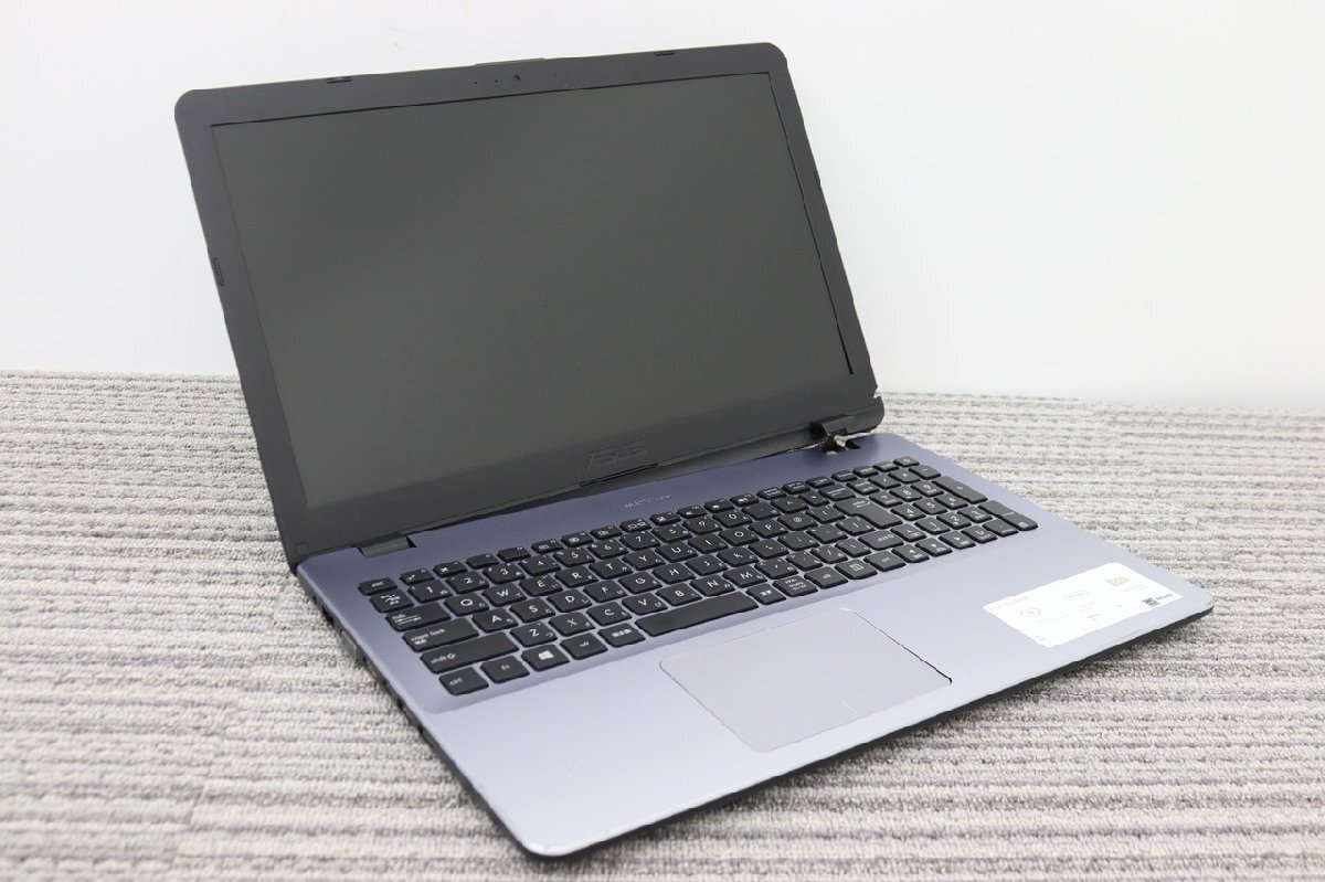 N 4【ジャンク品】ASUS / X542U / CPU:core i5-8250U@1.60GHz / メモリ:無 / SSD:無拍卖