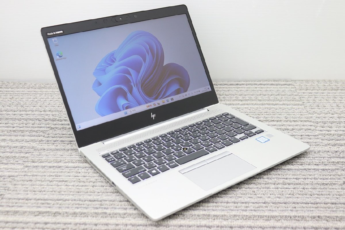 N 4【i5第8世代】HP / EliteBook 830 G6 / CPU:core i5-8265U@1.60GHz / メモリ:8G / SSD:256GB / Windows11 Pro拍卖