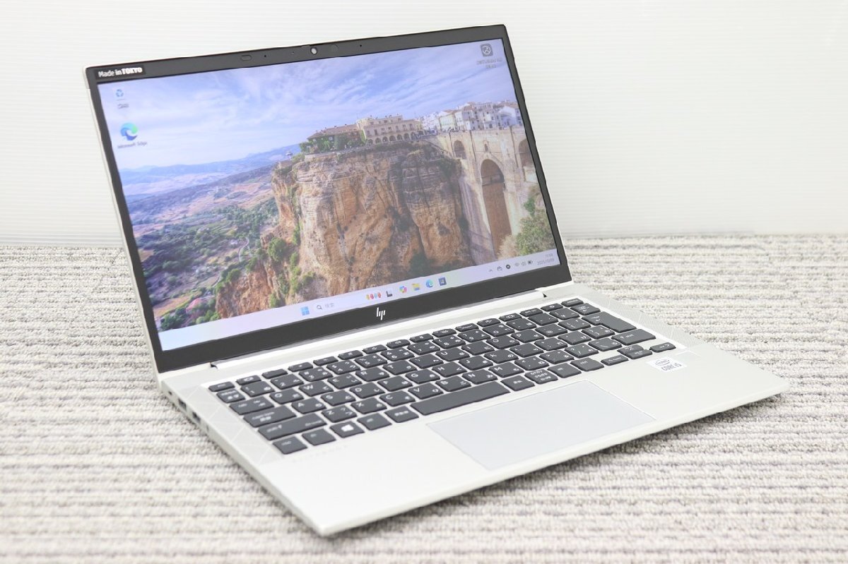 N 4【★i5第10世代★】HP / EliteBook 830 G7 / CPU:core i5-10210U@1.60GHz / メモリ:8G / SSD:256GB / Windows11 Pro拍卖