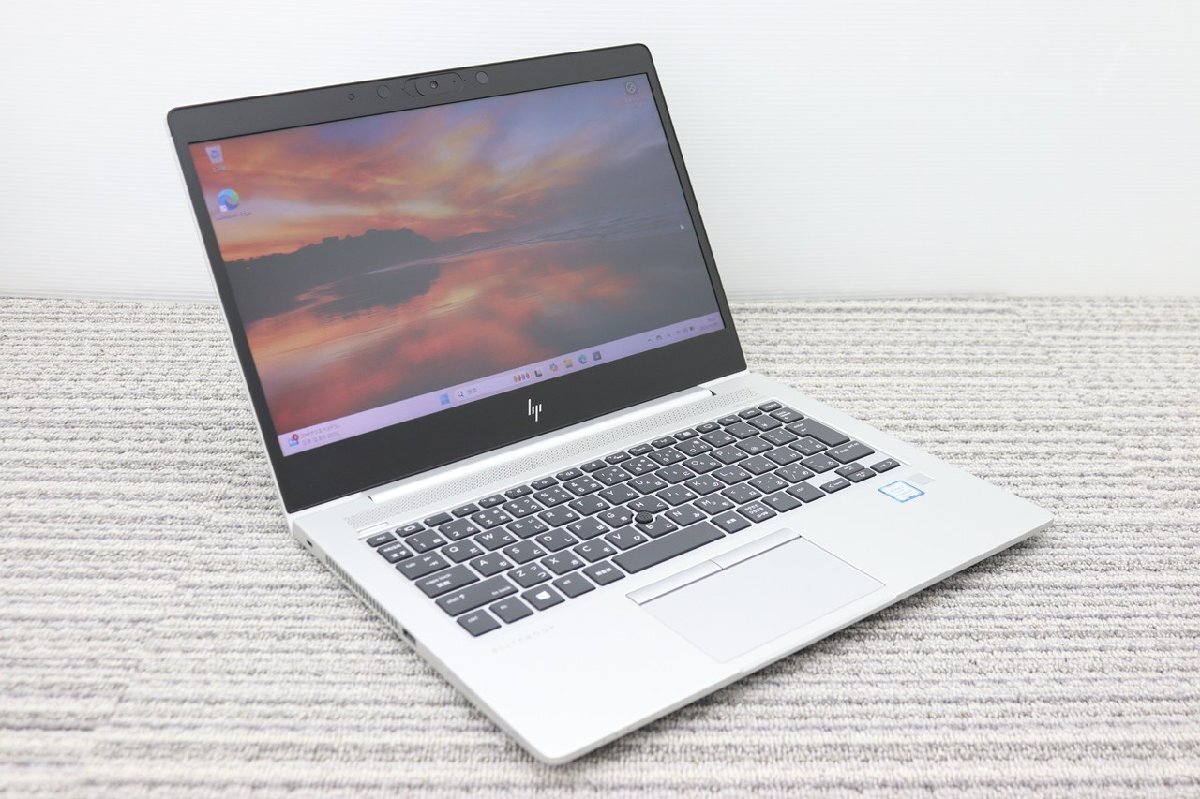 N 4【i5第8世代】HP / EliteBook 830 G6 / CPU:core i5-8265U@1.60GHz / メモリ:8G / SSD:256GB / Windows11 Pro拍卖