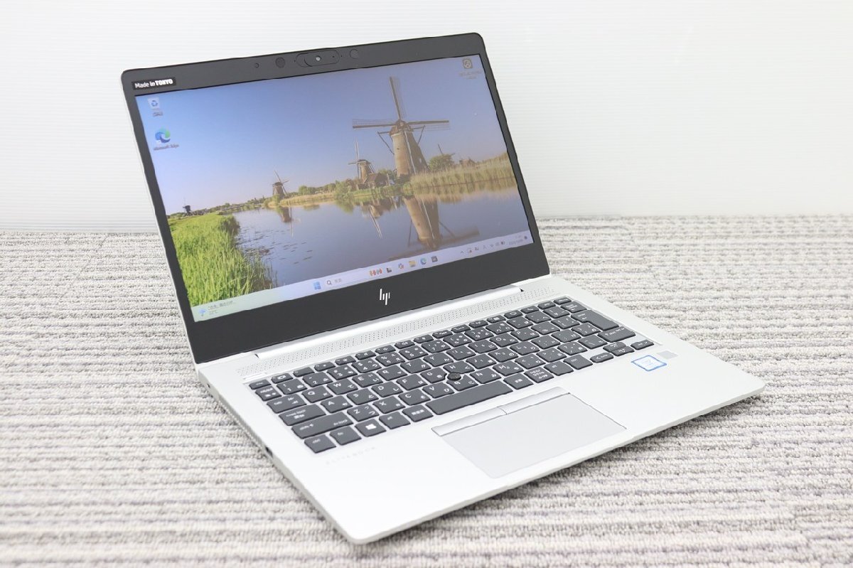 N 4【i5第8世代】HP / EliteBook 830 G6 / CPU:core i5-8265U@1.60GHz / メモリ:24G / SSD:256GB / Windows11 Pro拍卖