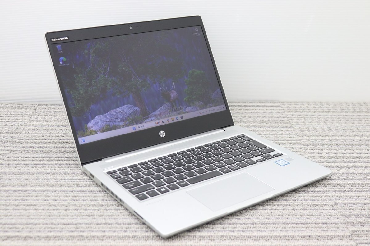 N 3【i5第8世代】HP / ProBook 430 G6 / CPU:core i5-8265U@1.60GHz / メモリ:8G / SSD:256G / Windows11 Pro拍卖