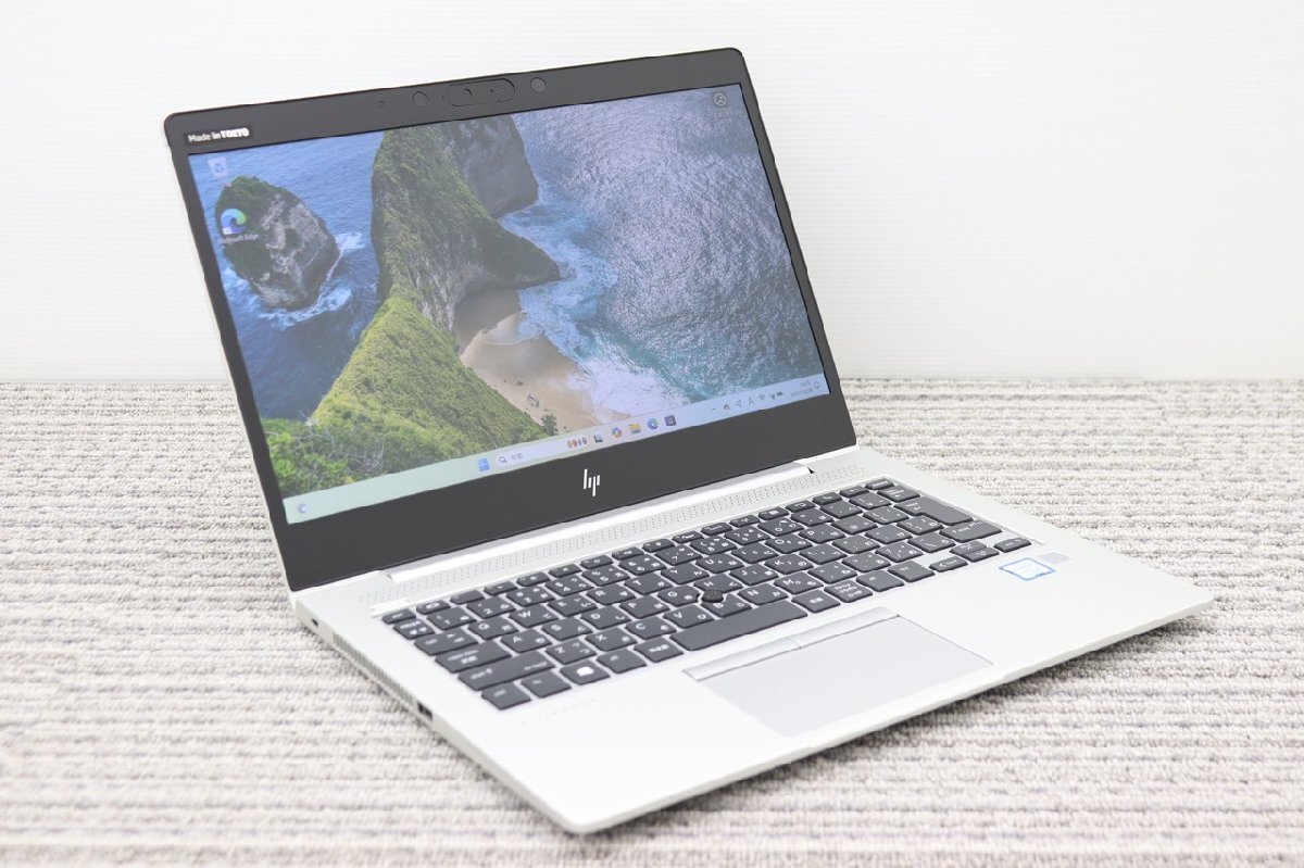 N 5【i5第8世代】HP / EliteBook 830 G6 / CPU:core i5-8265U@1.60GHz / メモリ:8G / SSD:256GB / Windows11 Pro拍卖