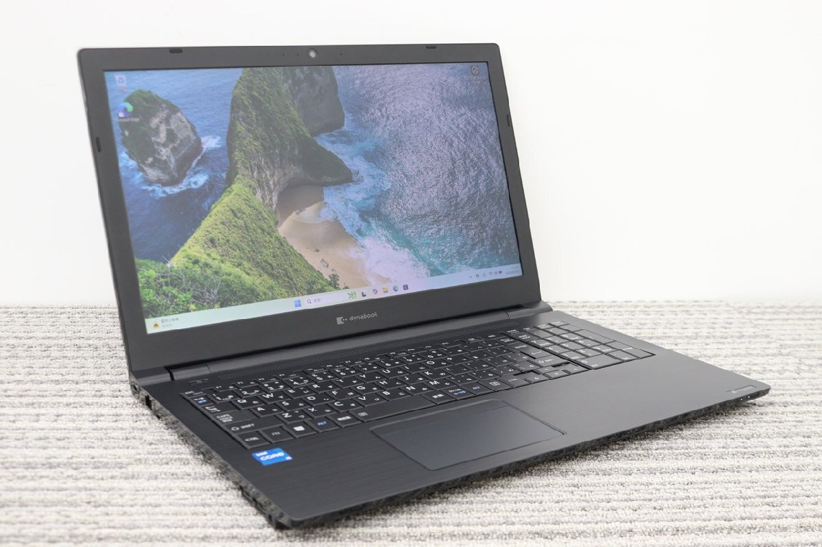 N 【i5第11世代】TOSHIBA / dynabook B55/HS / CPU:core i5-1135G7@2.40GHz /メモリ:8GB / SSD:512GB / OS:Windows11 Pro拍卖