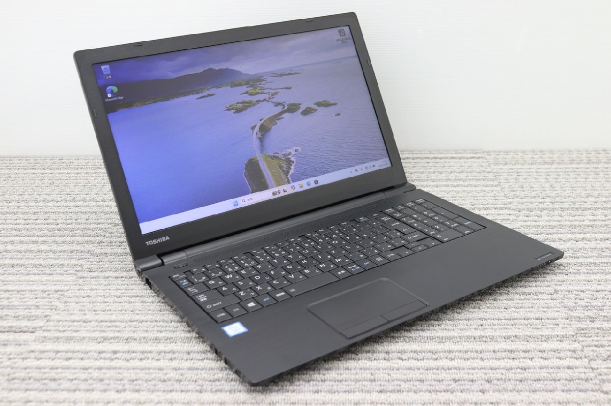 N 3【i5第8世代】TOSHIBA / dynabook B65/DN / CPU:core i5-8350U@1.70GHz /メモリ:16GB / SSD:256GB / Windows11 Pro拍卖