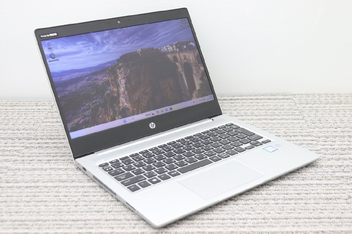 N 3【i5第8世代】HP / ProBook 430 G6 / CPU:core i5-8265U@1.60GHz / メモリ:8G / SSD:256G / Windows11 Pro拍卖