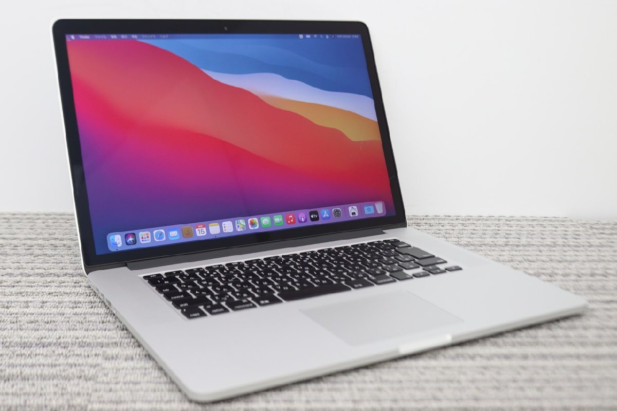 N 1【2013年!i7】Apple / MacBook Pro A1398(Retina.15-inch,Late2013)/CPU:core i7-2GHz/メモリ:8GB/SSD:256GB拍卖