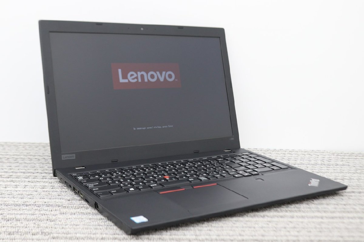 N 2【 ジャンク品 】lenovo / ThinkPad L580 / CPU:core i5-8350U@1.70GHz / メモリ:16GB / HDD:無拍卖