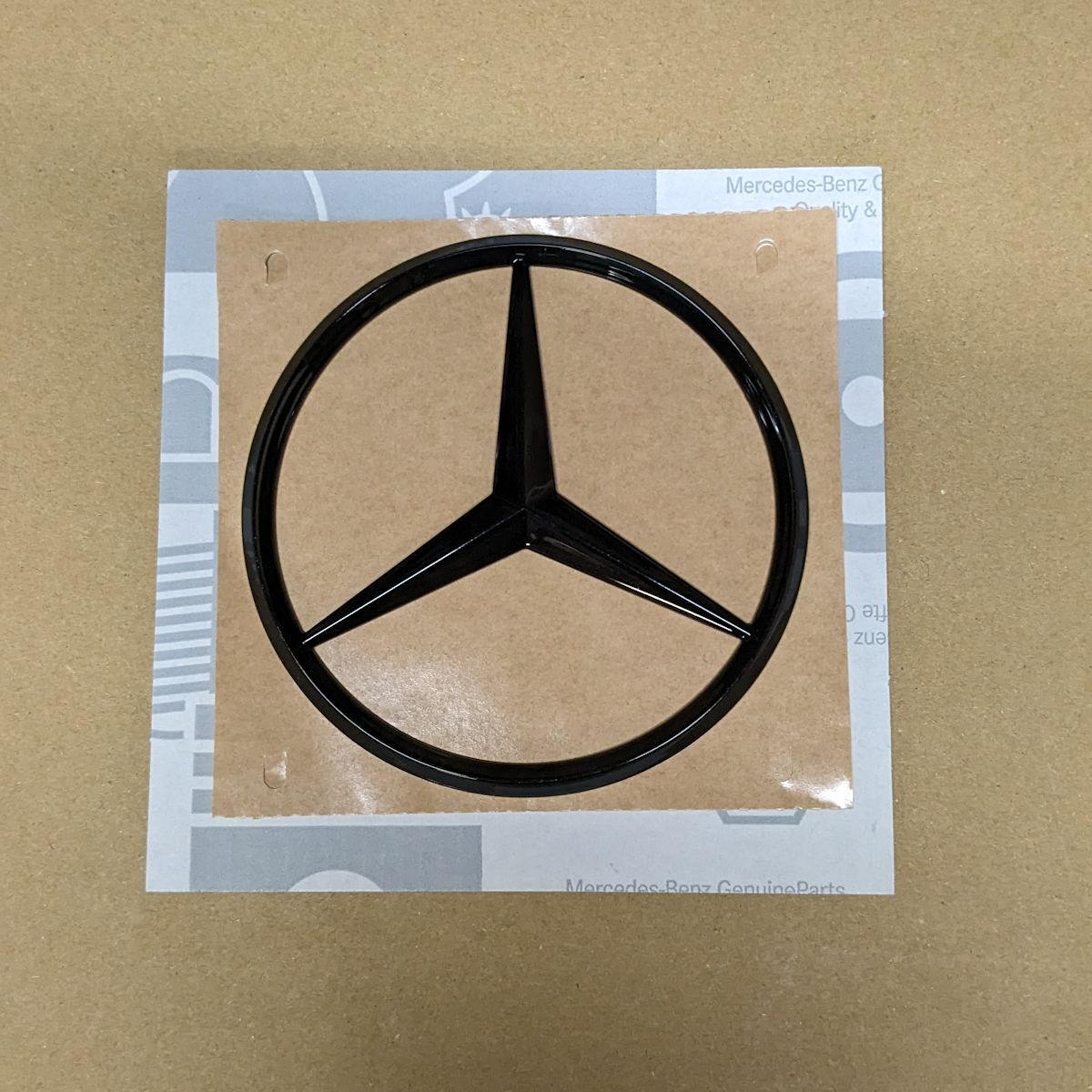BENZ 純正品 スペアタイヤカバーエンブレム W463A Gクラス ナイトパッケージ ブラック ベンツ G350d G400d G550 G63 AMG拍卖